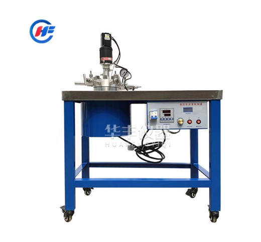 高壓反應釜主密封口采用雙線密封